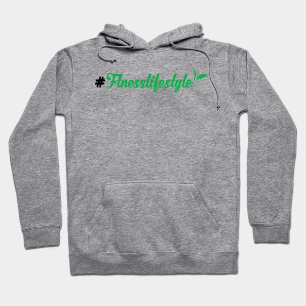 Fitnesslifestyle Hoodie by fruittee